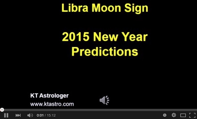 2015 New Year Astrology Predictions For Thula Rasi Libra Moon Sign by KT Astrologer