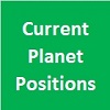 Current / Live Planet Positions for your location