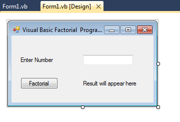 Write a visual basic program that functions as a calculator