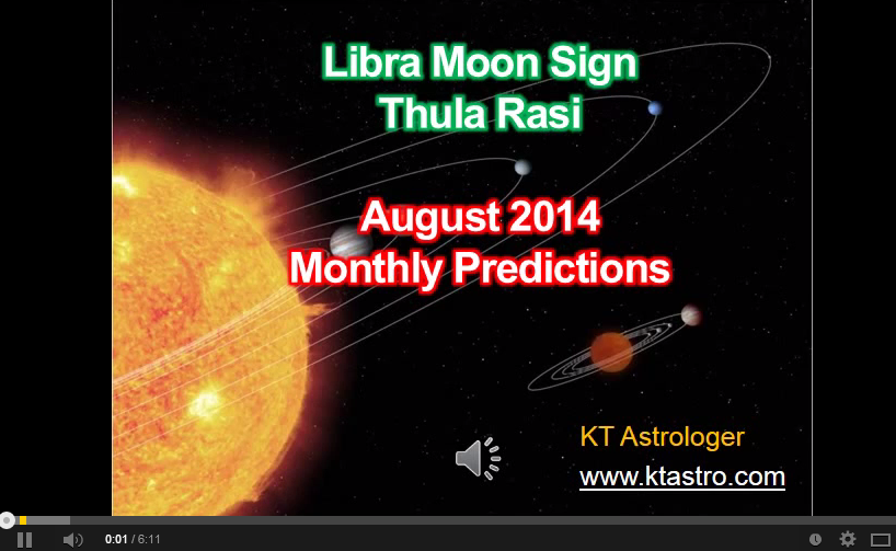 August 2014 Monthly Rasi Palan Astrology Predictions For Thula Rasi