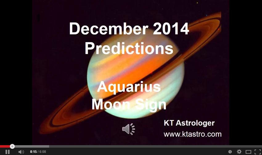 December 2014 Monthly Rasi Palan Astrology Predictions For Kumba Rasi Aquarius Moon Sign by KT Astrologer