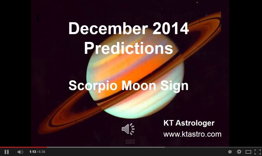 December 2014 Monthly Rasi Palan Astrology Predictions For Vrichiga Rasi Scorpio Moon Sign by KT Astrologer