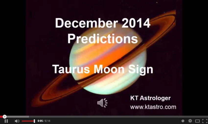 December 2014 Monthly Rasi Palan Astrology Predictions For Rishaba Rasi (Taurus Moon Sign) by KT Astrologer