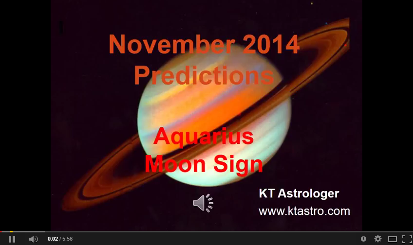November 2014 Monthly Rasi Palan Astrology Predictions For Kumba Rasi Aquarius Moon Sign by KT Astrologer
