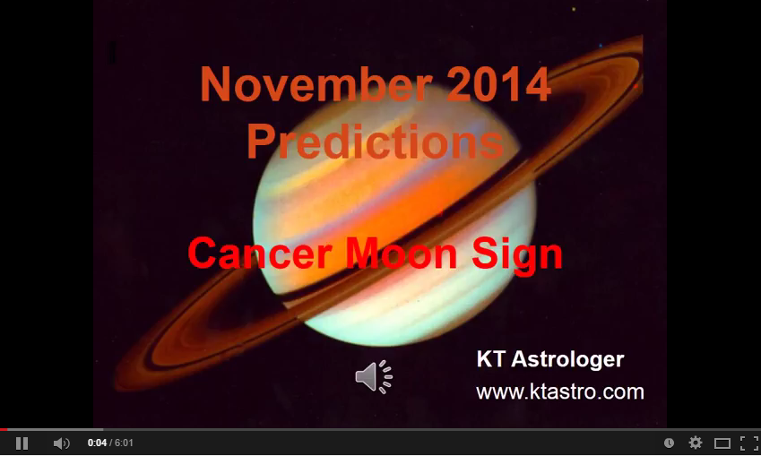 November 2014 Monthly Rasi Palan Astrology Predictions For Kataga Rasi Cancer Moon Sign by KT Astrologer