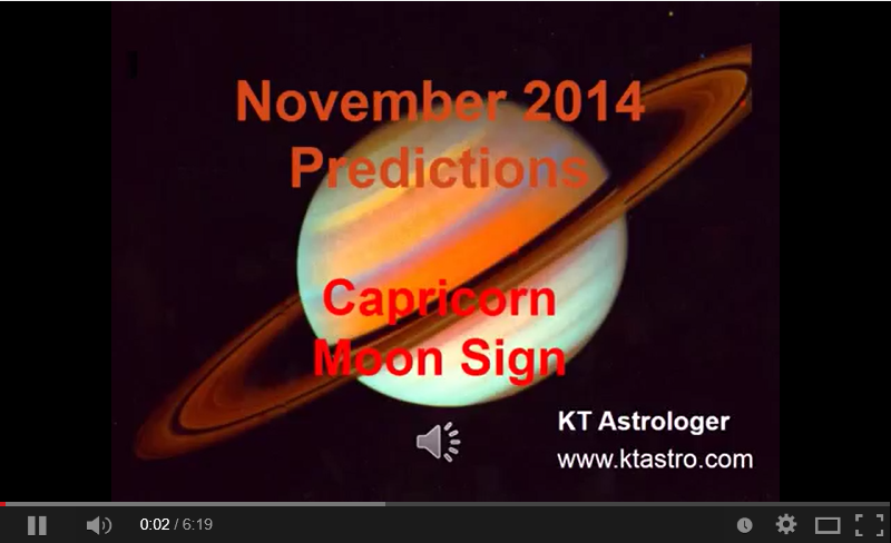 November 2014 Monthly Rasi Palan Astrology Predictions For Makara Rasi Capricorn Moon Sign by KT Astrologer