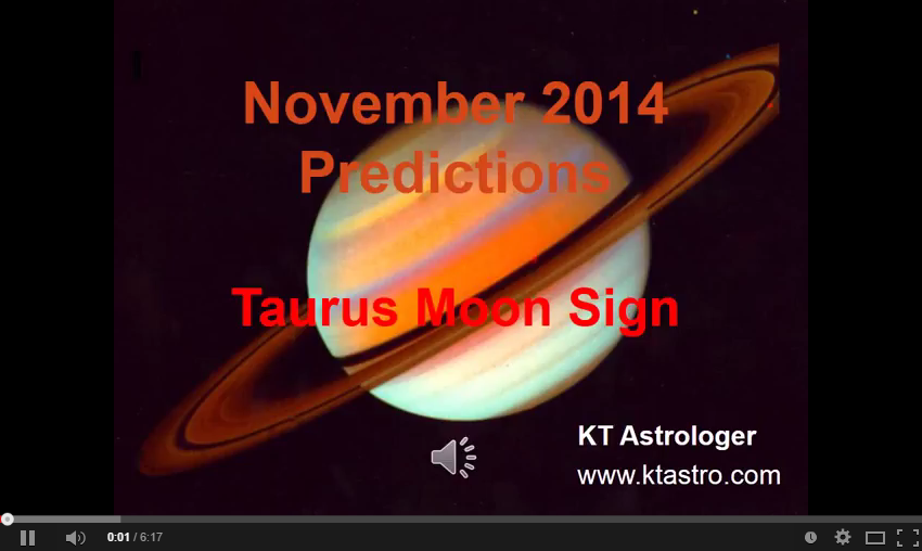 November 2014 Monthly Rasi Palan Astrology Predictions For Rishaba Rasi (Taurus Moon Sign) by KT Astrologer