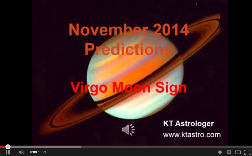 November 2014 Monthly Rasi Palan Astrology Predictions For Kanni Rasi Virgo Moon Sign by KT Astrologer