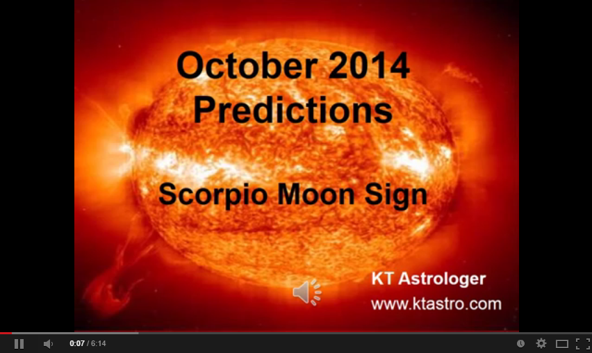 October 2014 Monthly Rasi Palan Astrology Predictions For Vrichiga Rasi by KT Astrologer