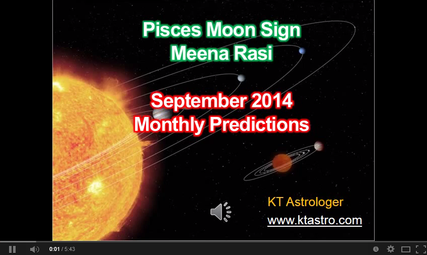 September 2014 Monthly Rasi Palan Astrology Predictions For Meena Rasi