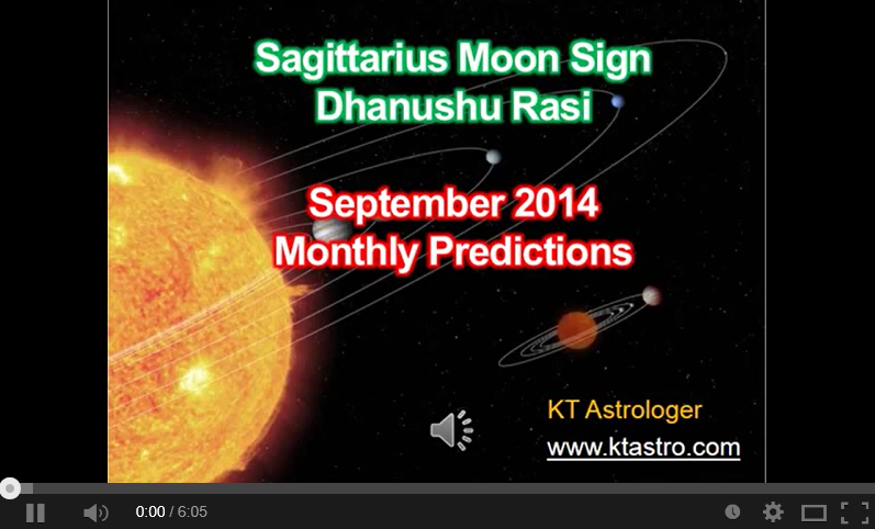 September 2014 Monthly Rasi Palan Astrology Predictions For Dhanushu Rasi