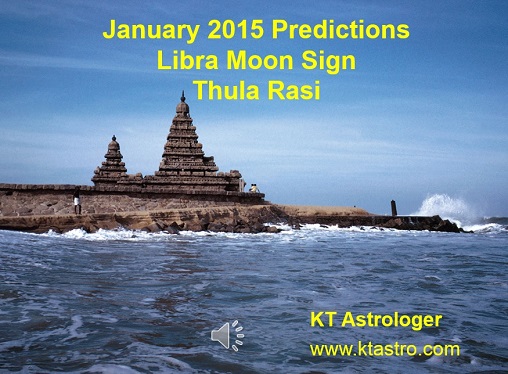 January 2015 Monthly Rasi Palan Astrology Predictions For Thula Rasi Libra Moon Sign by KT Astrologer